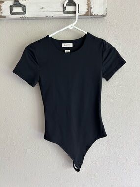 Babaton Black Short-Sleeve Kids Bodysuit